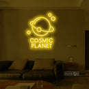 COSMIC PLANET Led Custom Neon Sign