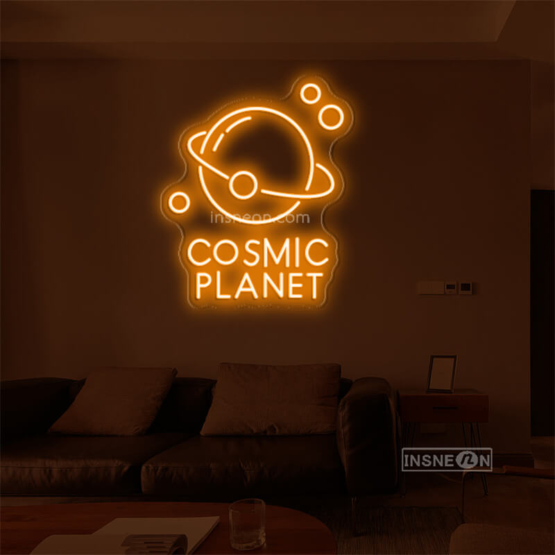 COSMIC PLANET Led Custom Neon Sign