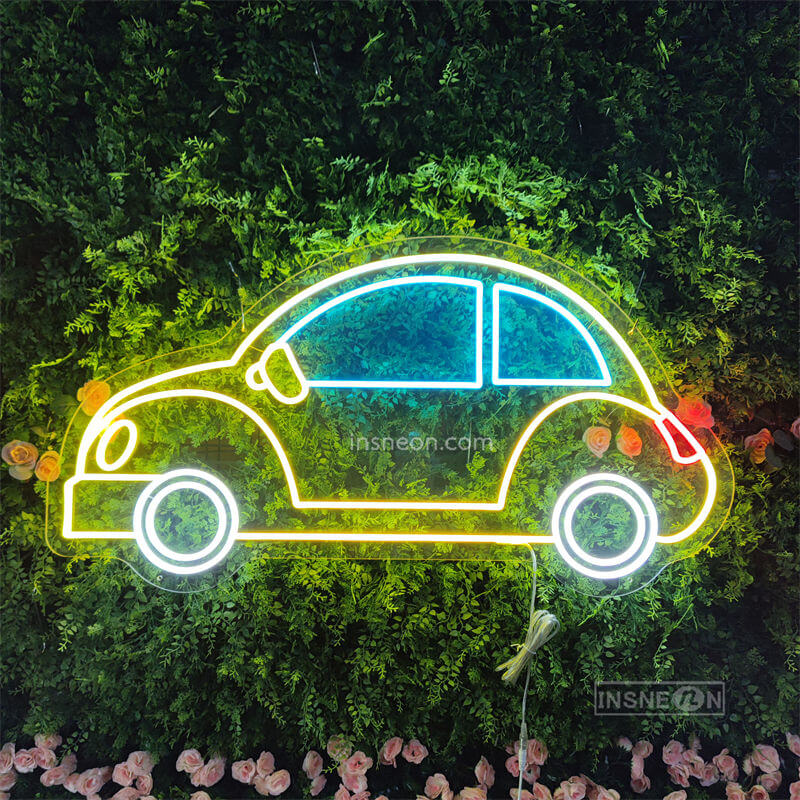 Neon Remote Control Car Sign Car Led Custom Neon Sign