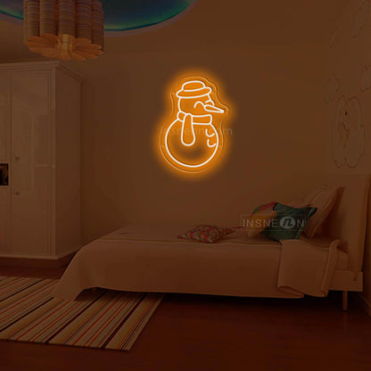 Christmas snowman Led Custom Neon Sign