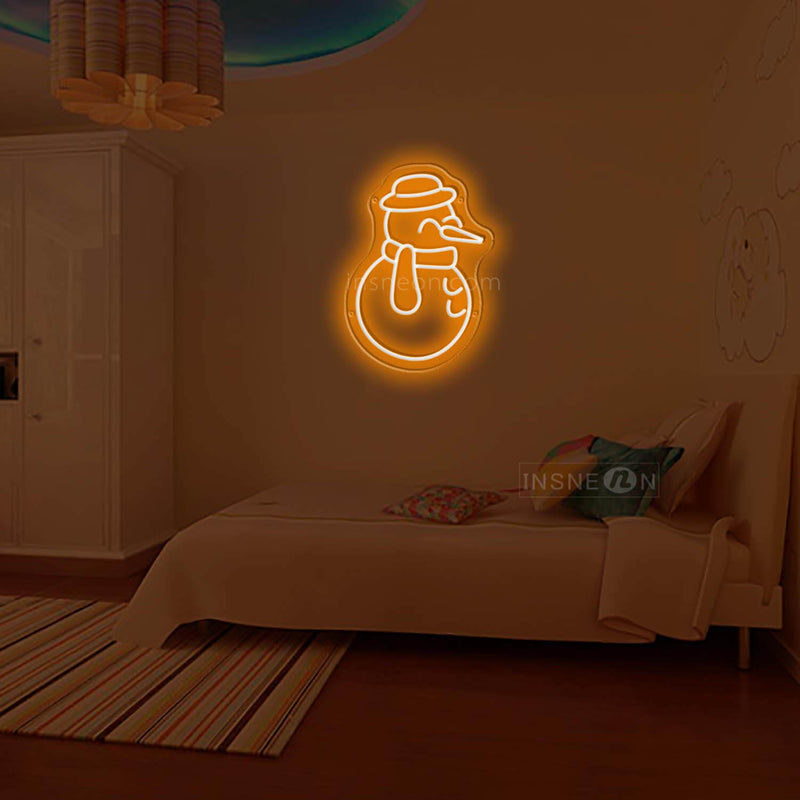 Christmas snowman Led Custom Neon Sign