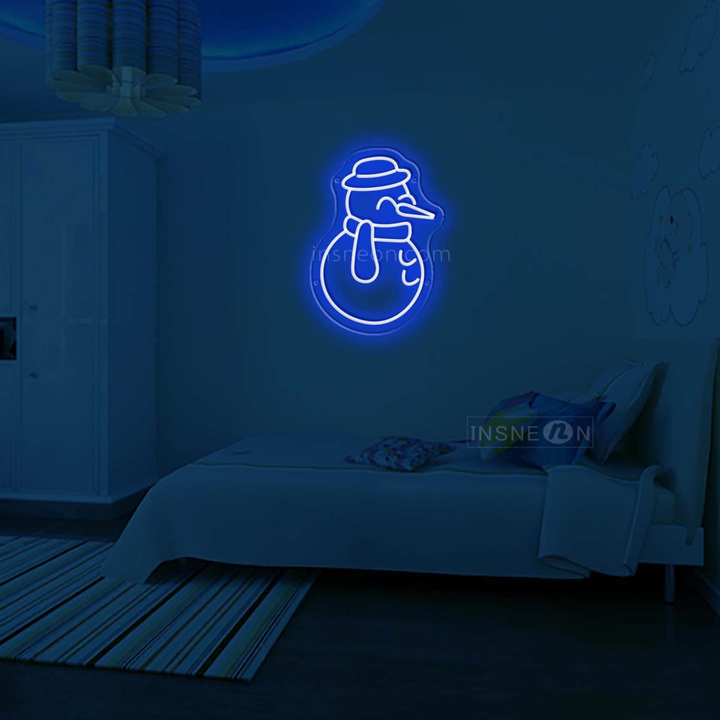 Christmas snowman Led Custom Neon Sign