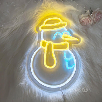Christmas snowman Led Custom Neon Sign