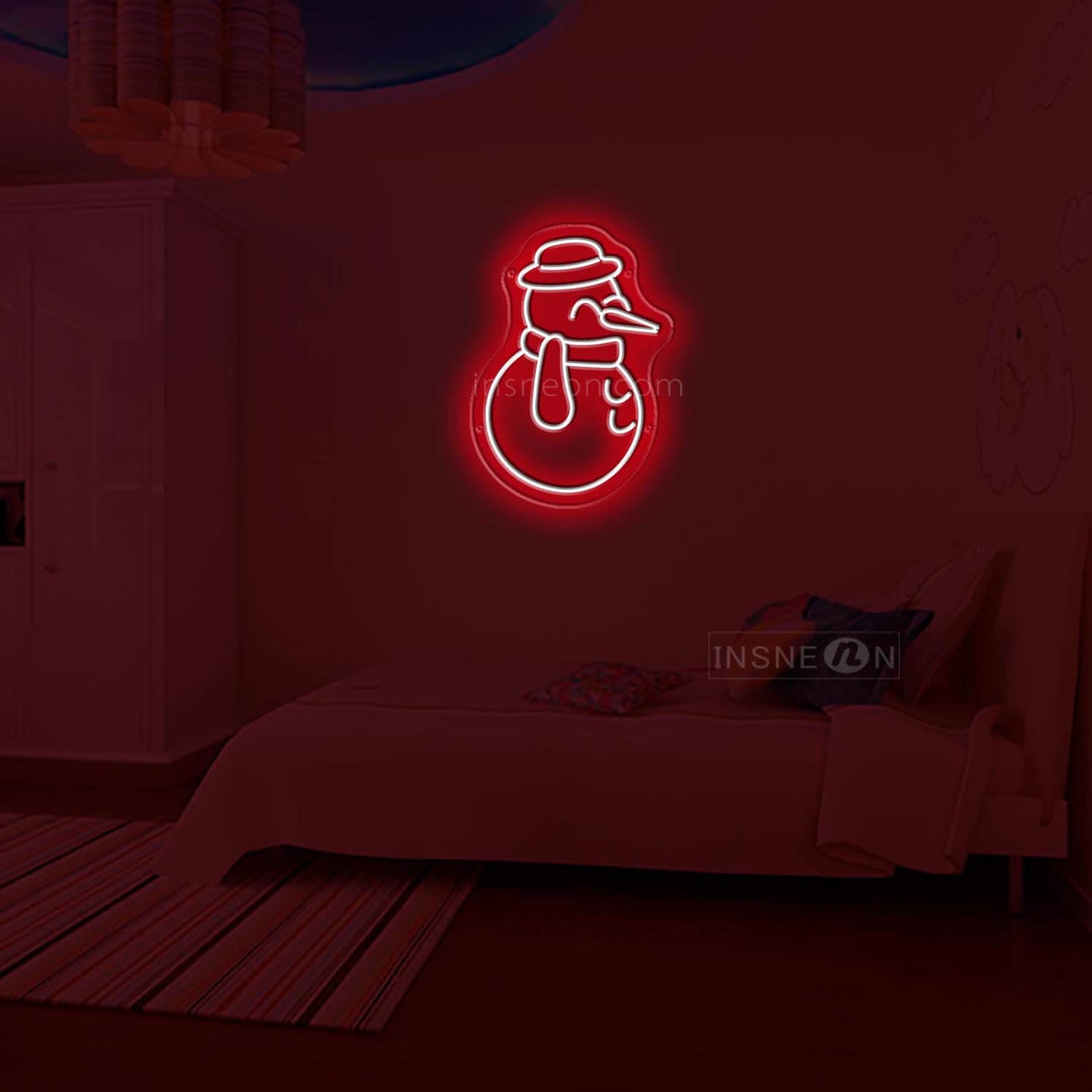 Christmas snowman Led Custom Neon Sign