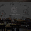 'Coffee and dreams' LED Neon sign