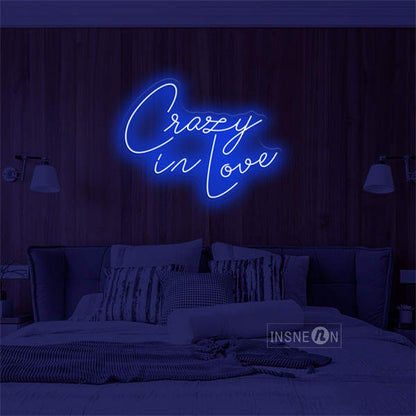'Crazy in Love ' Neon Sign