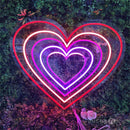 Custom Proposal Heart Beat LED Neon Sign (60cm) Programmable