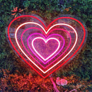 Custom Proposal Heart Beat LED Neon Sign (60cm) Programmable