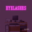 EVELASHES Led Custom Neon Sign