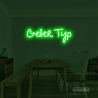 Geller Typ Led Custom Neon Sign