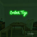 Geller Typ Led Custom Neon Sign
