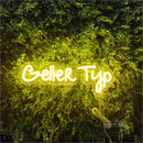 Geller Typ Led Custom Neon Sign