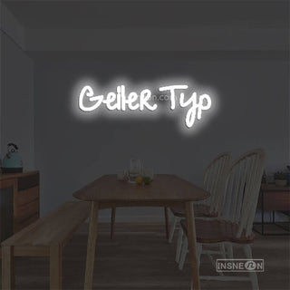 Geller Typ Led Custom Neon Sign