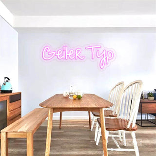 Geller Typ Led Custom Neon Sign