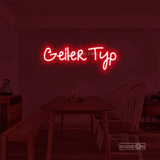Geller Typ Led Custom Neon Sign