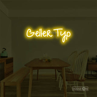 Geller Typ Led Custom Neon Sign
