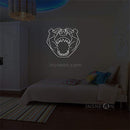 Geometric tigger' LED Neon Sign