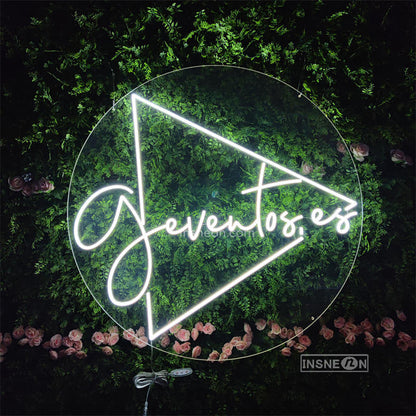 'Gevertos.es' Led Custom Neon Sign