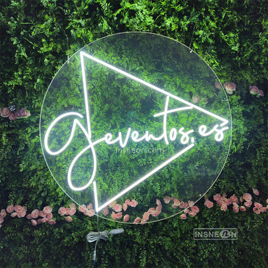 'Gevertos.es' Led Custom Neon Sign