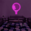'Golf Ball' LED Neon Sign