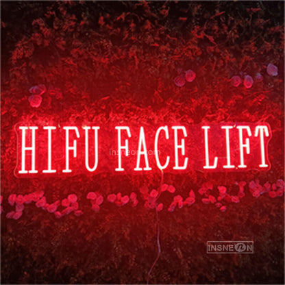 HIFU FACE LIET Led Custom Neon Sign