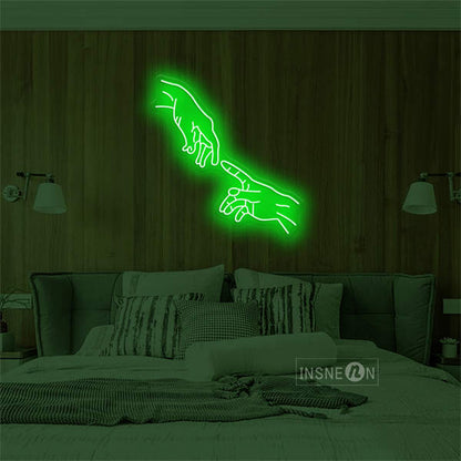 'Hand Of God' LED Neon Sign