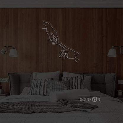 'Hand Of God' LED Neon Sign
