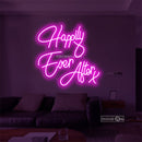 Happily Ever Afterx Led Custom Neon Sign