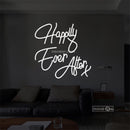 Happily Ever Afterx Led Custom Neon Sign