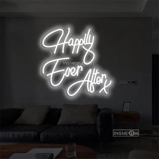 Happily Ever Afterx Led Custom Neon Sign