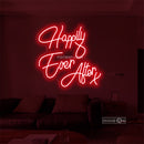 Happily Ever Afterx Led Custom Neon Sign
