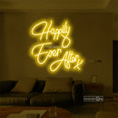 Happily Ever Afterx Led Custom Neon Sign