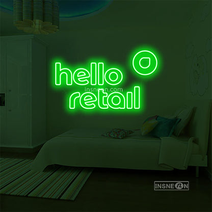Hello retall Led Custom Neon Sign