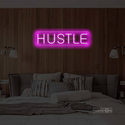 Hutstle' LED Neon Sign