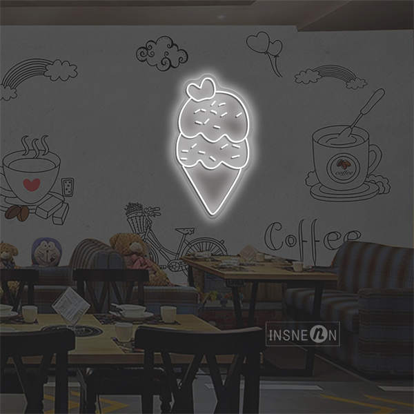 'Ice cream' LED Neon Sign