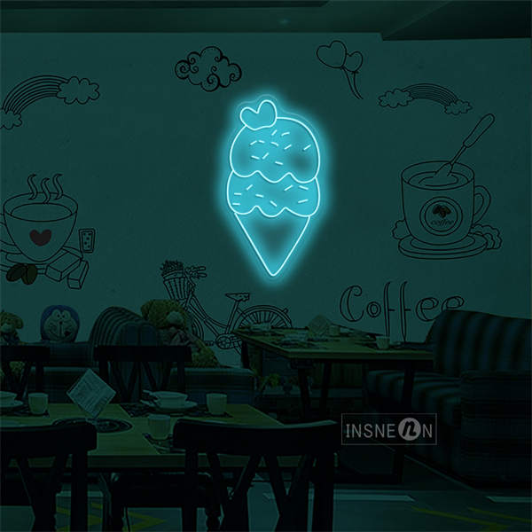 'Ice cream' LED Neon Sign
