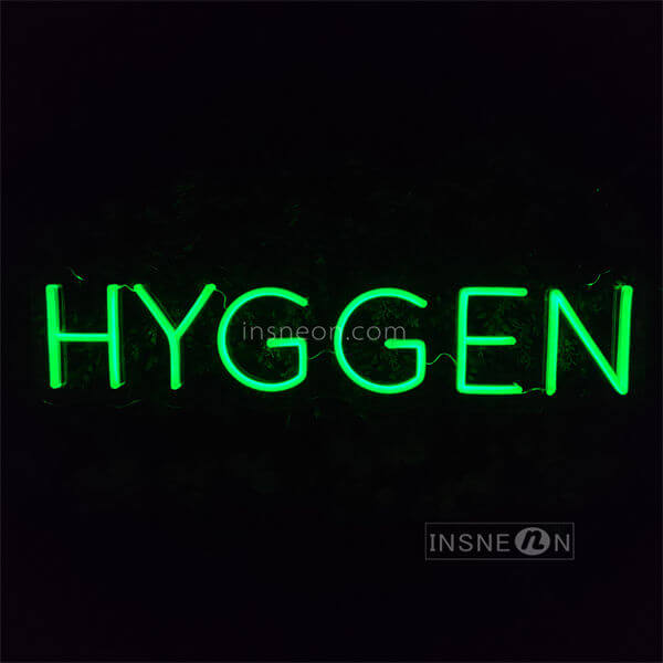 Inesneon factory Hyggen custom neon sign