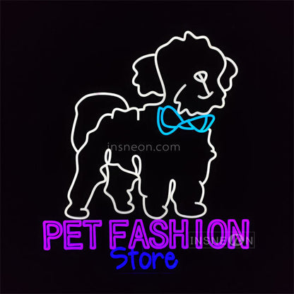 Insneon Factory Pet Fashion Store Custom Neon Sign