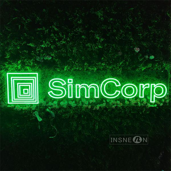 Inesneon factory Simcorp custom neon sign