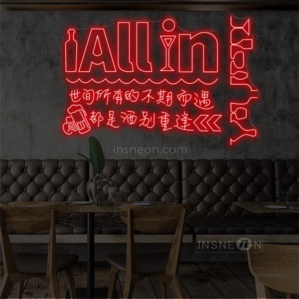 InsNeon Factory All In Neon Bar Sign