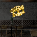 InsNeon Factory Cocktails&Dreams Neon Bar Sign