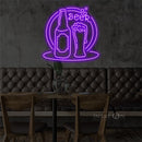 InsNeon Factory Cold Beer Neon Bar Sign