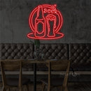 InsNeon Factory Cold Beer Neon Bar Sign