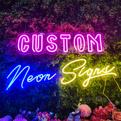 InsNeon Factory Greenery Wall Neon Sign
