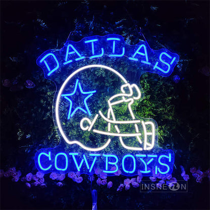 InsNeon Factory Dallas Cow Boys Custom Neon Sign