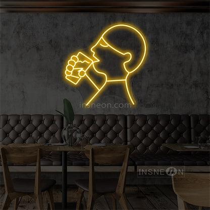 InsNeon Factory Drinks Neon Bar Sign