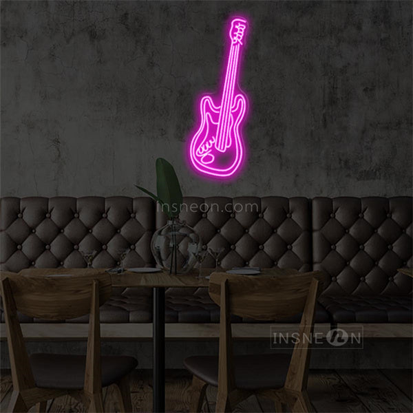 InsNeon Factory Guitar Neon Bar Sign
