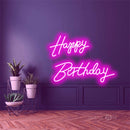 InsNeon Factory Happy Birthday Neon Sign