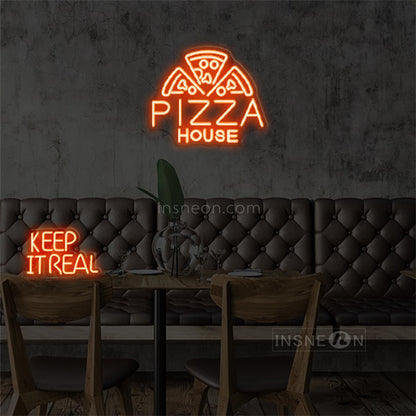InsNeon Factory Home Of Pizza Neon Bar Sign