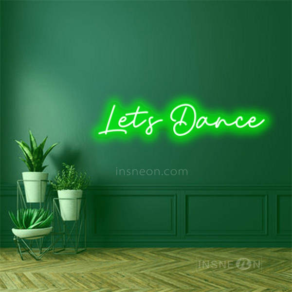 InsNeon Factory Let‘s Dance Neon Sign